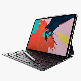 3D IPad Pro 2018 - Pencil - Smart Keyboard Folio